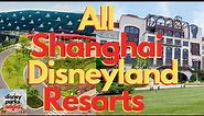 Shanghai Disneyland Resorts Overview - ALL DISNEY HOTELS