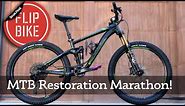 Restoring 11 Used Mountain Bikes Back to Back!