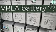 VRLA batteries??