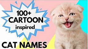 Awesome CARTOON Cat Names | Fun and Playful Cat Names (Boy and Girl Cat Names)