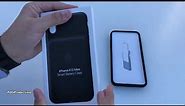 iPhone XS Max Smart Battery Case Unboxing: Black!
