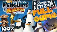 Penguins of Madagascar Dr Blowhole Returns Again FULL GAME 100% Longplay (PS3)