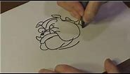 How to Draw Animals : How to Draw a Bulldog Mascot