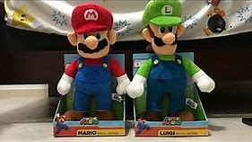 Super Mario/World of Nintendo Mario & Luigi 50cm Jumbo Plush Unboxing!