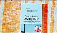 Good Save. Mainstays Space Saving Folding Drying Rack Unboxing + First Impression's