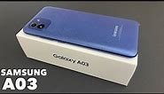 Unboxing SAMSUNG Galaxy A03 - Blue