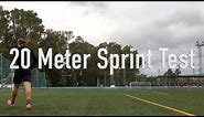 20 Meter Sprint Test