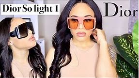 DIOR SO LIGHT 1 UNBOXING & REVIEW! BEST LUXURY SUNGLASSES!