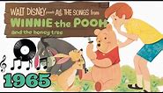 Songs From Winnie the Pooh and The Honey Tree | Disney Records 1965