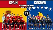 Spain vs Kosovo Football National Teams 2021