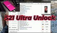 How to Unlock G996U Samsung Galaxy S21 Ultra from T-Mobile and Sprint
