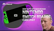 Two Broken Nintendo Switches With VERY Different Faults! Can I Fix Them?