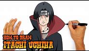 How to Draw Itachi Uchiha | Naruto Shippuden
