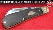 Rough Ryder Classic Carbon II Half Hawk Pocket Knife RR2213