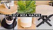 DIY IKEA HACKS For Your Patio ☀️ Incredibly EASY & AFFORDABLE Outdoor Furniture + Decor Ideas!