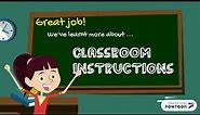 Classroom Instructions ︳English for Kids ︳Grammar for Kids
