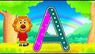 ABC Kids - Learn to write capital letters - how to write A to Z alphabet in english