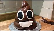 Poo Emoji Cake tutorial