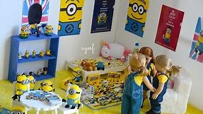 American Girl Minions Despicable Me Bedroom Closet Tour With Unicorns!