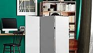 4 ft. Short Do It Yourself Canvas Folding Screen - 3 Panel