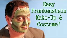 EASY Frankenstein Make up and Costume Tutorial