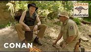Conan Learns How To Survive In The Australian Bush | CONAN on TBS