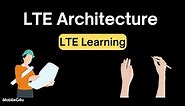 LTE Architecture | Architecture of LTE in hindi