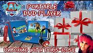 Unboxing Paw Patrol Portable DVD Player - With Doris-Rose