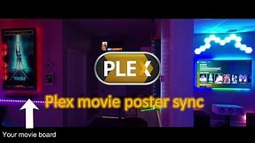 Plex on our digital movie boards and movie poster app