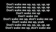 Chris Brown - Don't Wake Me Up (Lyrics On Screen) [Fortune]
