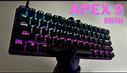 SteelSeries APEX 9 mini gaming keyboard unboxing | First look
