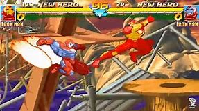 Marvel vs. Capcom: Clash of Super Heroes - Iron Man vs Iron Man -