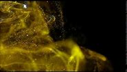 Golden Glitter sparkling background video | golden particles background hd | Royalty Free Footage