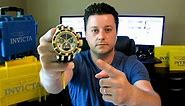 Invicta 17467 Bolt Reserve 18k Gold Plated Chronograph Watch Review