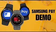 How to use Samsung Pay on Samsung Galaxy Watch 4/5/6 series !
