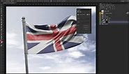 11 Photorealistic Flag MockUp - quick start video