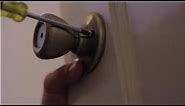 Construction Work : How to Fix a Loose Door Knob