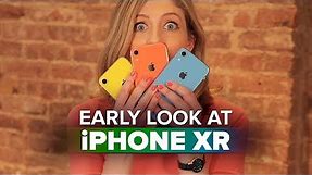 iPhone XR hands-on: An early look at Apple's colorful phones
