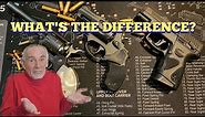 Three Most Common Pistol Types
