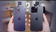 DEEP PURPLE OR SPACE BLACK? Which iPhone 14 Pro should you get?