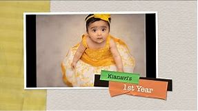 Kianavi's 1st - year journey from 0 to 12 months in 10 mins! (First birthday montage)