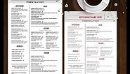 Create food menu or restaurant menu using MS WORD