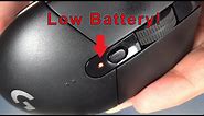 How to change a mouse battery