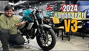 New Yamaha FZ-FI V3 2024 Model Cyan Blue Color Price, Features and Detailed Review