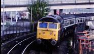 Railway Scenes at Poole in the 1980's