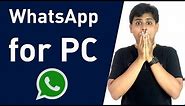 WhatsApp on PC - How To Download WhatsApp for Computer?