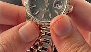 Rolex Datejust 36 Steel Rose Gold Diamond Unisex Watch 126281 | SwissWatchExpo