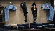 Denim folding display | how to fold a jeans | denim hanging | jeans folding tips and tricks |