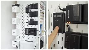 How to Build a Wall-Mounted Battery Charging Station on the Cheap