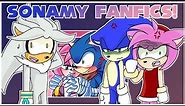 Sonic & Amy Read Sonamy Fanfic! [Feat: Silver]